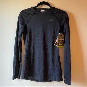 REI base layer crew neck long sleeve (NWT)
